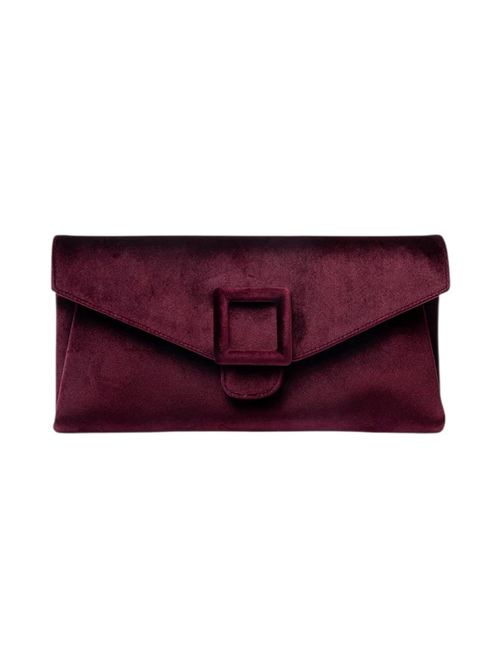 POCHETTE donna BEID VELVET bordeaux Twenty Fourhaitch | BEIDPRUGNA